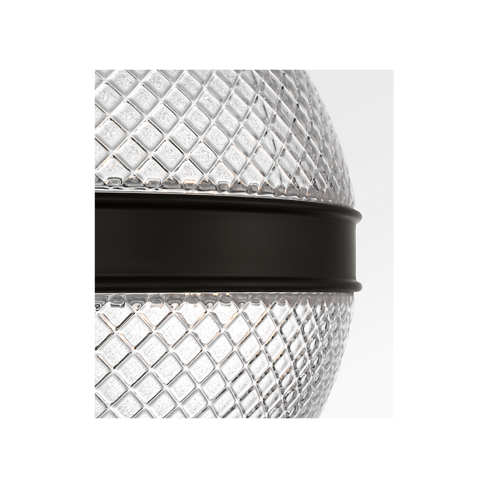 Generation Lighting Lucinda 15 Inch Pendant In Aged Iron (AP1303AI)