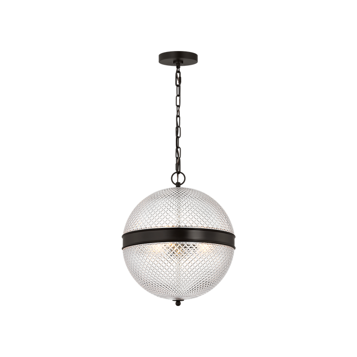 Generation Lighting Lucinda 15 Inch Pendant In Aged Iron (AP1303AI)