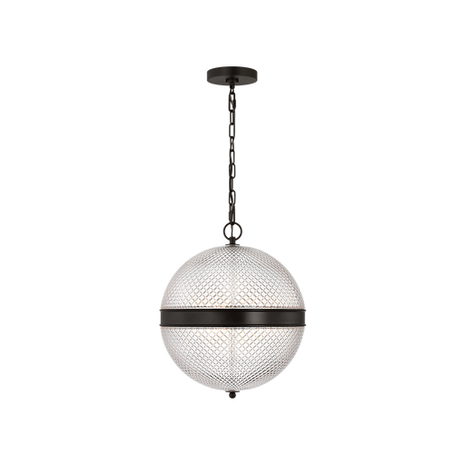 Generation Lighting Lucinda 15 Inch Pendant In Aged Iron (AP1303AI)