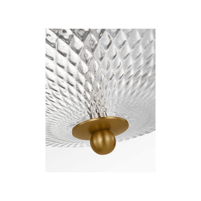 Generation Lighting Lucinda 15 Inch Pendant In Burnished Brass (AP1303BBS)