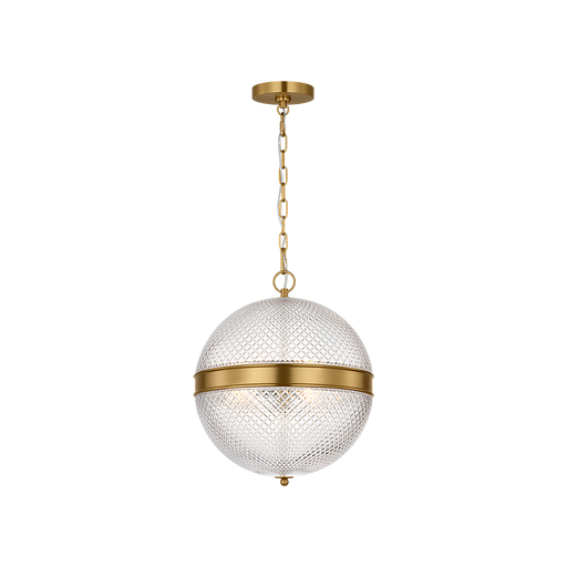 Generation Lighting Lucinda 15 Inch Pendant In Burnished Brass (AP1303BBS)