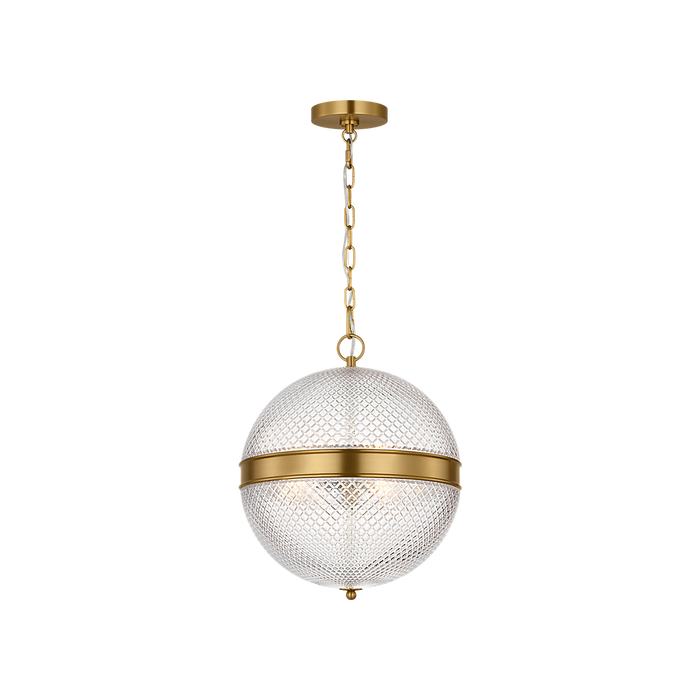 Generation Lighting Lucinda 15 Inch Pendant In Burnished Brass (AP1303BBS)