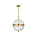 Generation Lighting Lucinda 15 Inch Pendant In Burnished Brass (AP1303BBS)