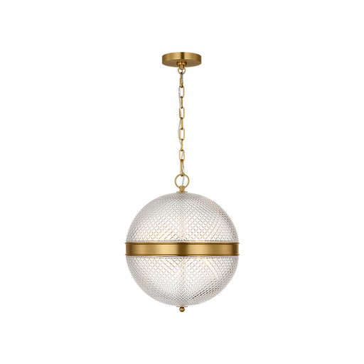 Generation Lighting Lucinda 15 Inch Pendant In Burnished Brass (AP1303BBS)