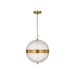 Generation Lighting Lucinda 15 Inch Pendant In Burnished Brass (AP1303BBS)