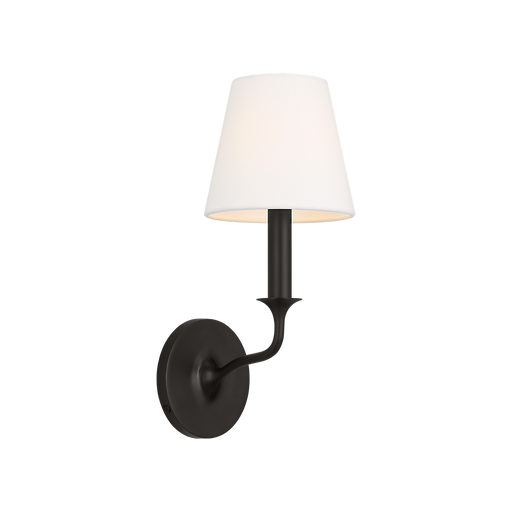Generation Lighting Chatsworth 13 Inch Sconce In Aged Iron (AW1231AI)