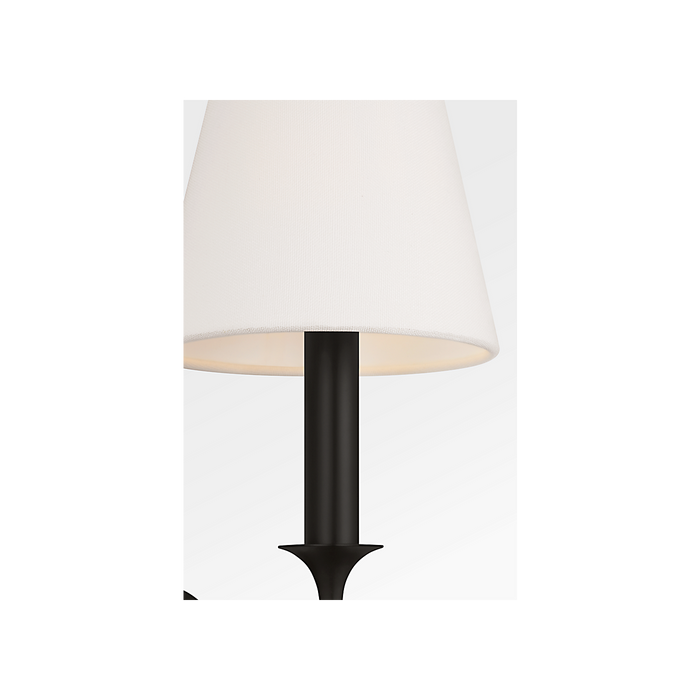 Generation Lighting Chatsworth 13 Inch Sconce In Aged Iron (AW1231AI)