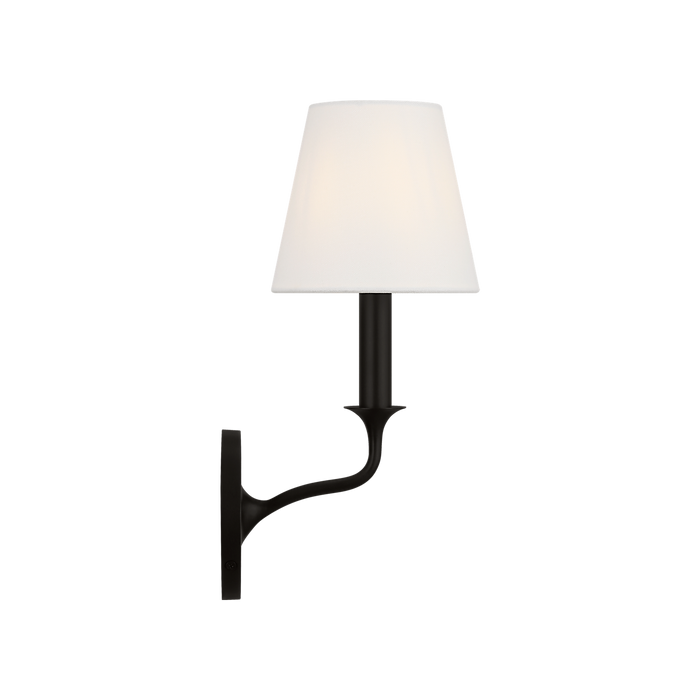 Generation Lighting Chatsworth 13 Inch Sconce In Aged Iron (AW1231AI)