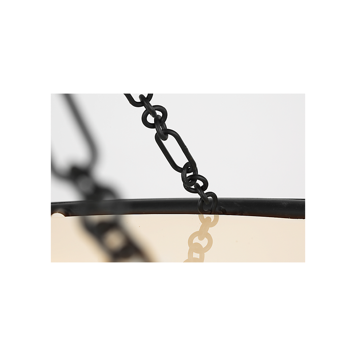 Generation Lighting Lenoir 24 Inch Chandelier In Aged Iron (LXC1174AI)