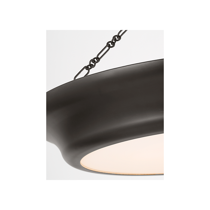 Generation Lighting Lenoir 24 Inch Chandelier In Aged Iron (LXC1174AI)