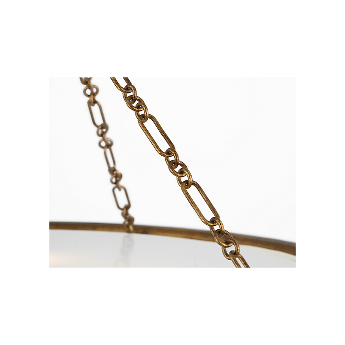 Generation Lighting Lenoir 24 Inch Chandelier In Vintage Gild (LXC1174VGD)