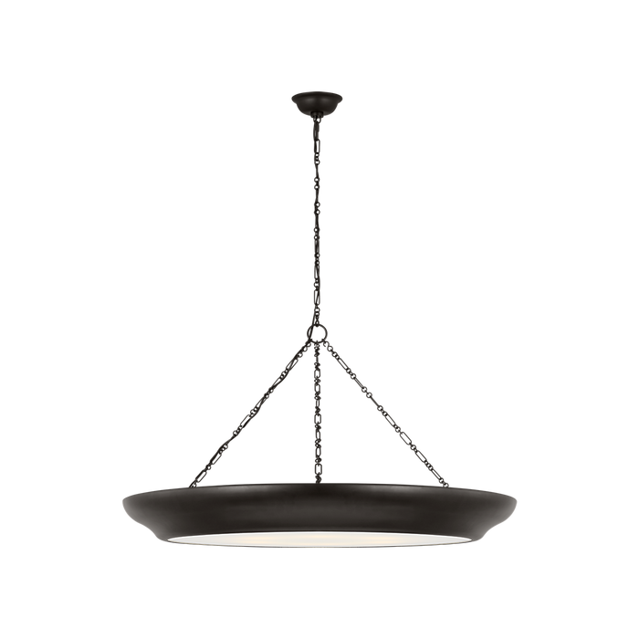 Generation Lighting Lenoir 36 Inch Chandelier In Aged Iron (LXC1186AI)