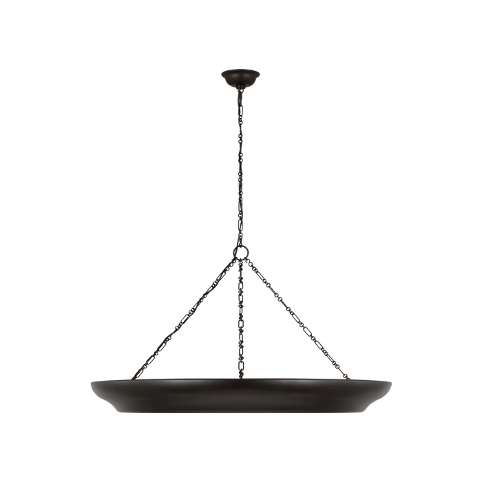 Generation Lighting Lenoir 36 Inch Chandelier In Aged Iron (LXC1186AI)