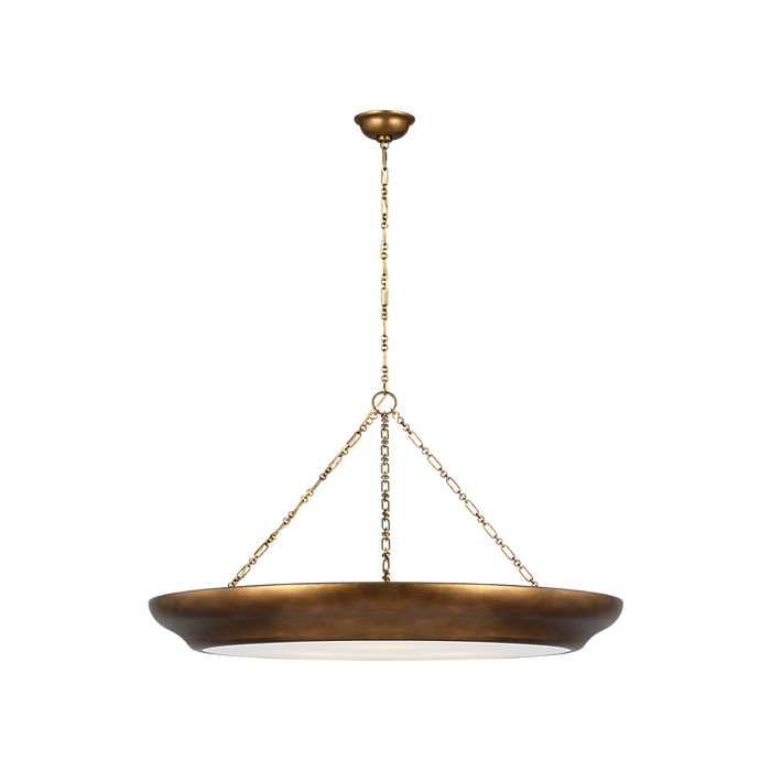 Generation Lighting Lenoir 36 Inch Chandelier In Vintage Gild (LXC1186VGD)