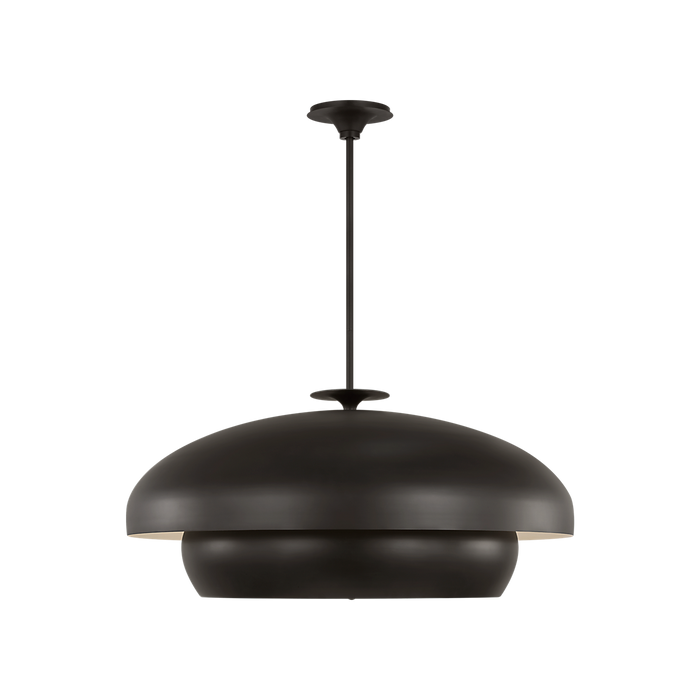 Generation Lighting Solene 36 Inch Pendant In Aged Iron (LXC11910AI)