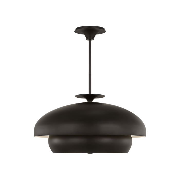 Generation Lighting Solene 24 Inch Pendant In Aged Iron (LXC1208AI)