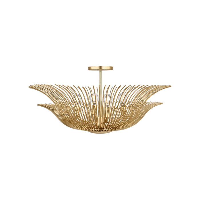 Generation Lighting Dorelle 28 Inch Flush Mount In Gild (LXF1024GD)