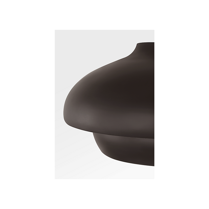 Generation Lighting Solene 18 Inch Flush Mount In Aged Iron (LXF1031AI)