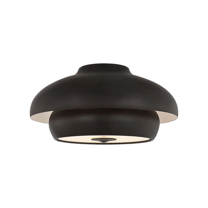 Generation Lighting Solene 18 Inch Flush Mount In Aged Iron (LXF1031AI)