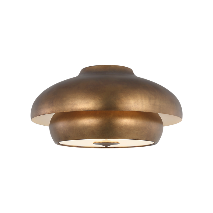 Generation Lighting Solene 18 Inch Flush Mount In Vintage Gild (LXF1031VGD)
