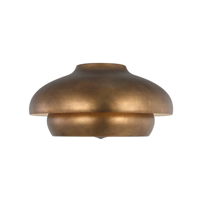 Generation Lighting Solene 18 Inch Flush Mount In Vintage Gild (LXF1031VGD)
