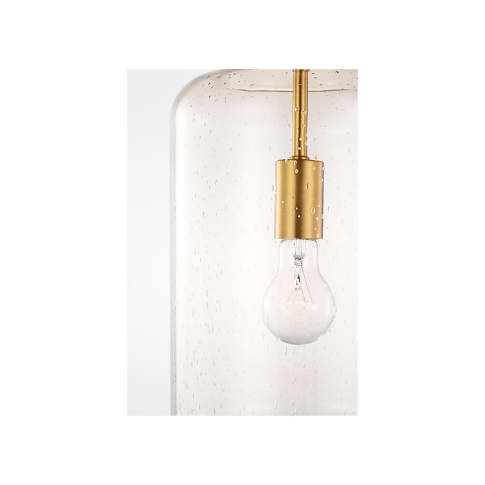 Generation Lighting Nodier 17 Inch Pendant In Burnished Brass (LXP1061BBS)