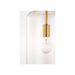 Generation Lighting Nodier 17 Inch Pendant In Burnished Brass (LXP1061BBS)