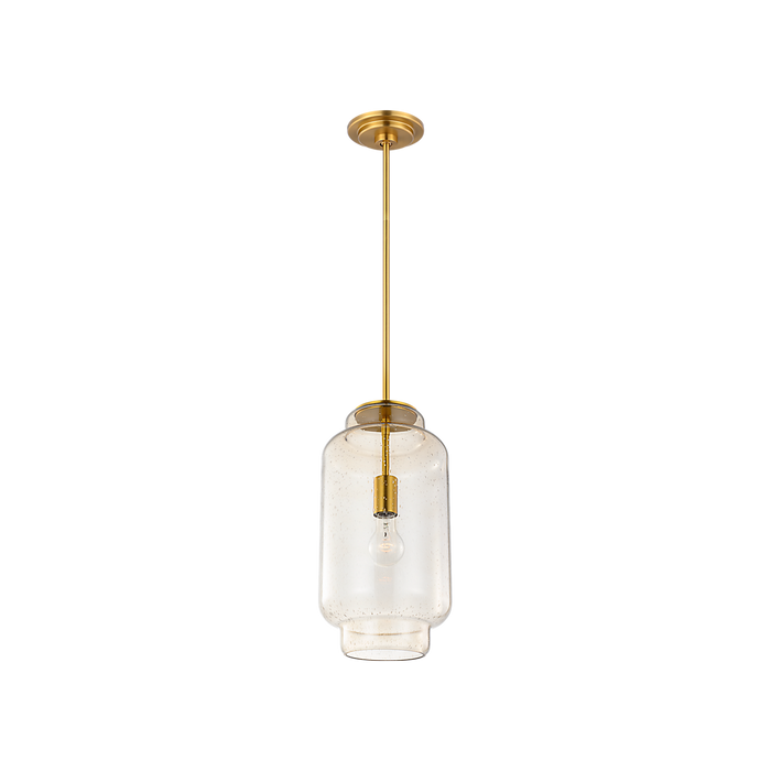 Generation Lighting Nodier 17 Inch Pendant In Burnished Brass (LXP1061BBS)