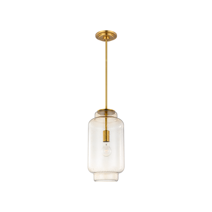 Generation Lighting Nodier 17 Inch Pendant In Burnished Brass (LXP1061BBS)