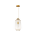 Generation Lighting Nodier 17 Inch Pendant In Burnished Brass (LXP1061BBS)