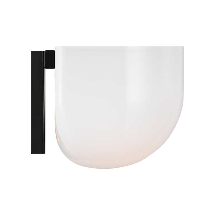 Generation Lighting Cheverny Small Bath Sconce In Aged Iron (LXV1001AI)
