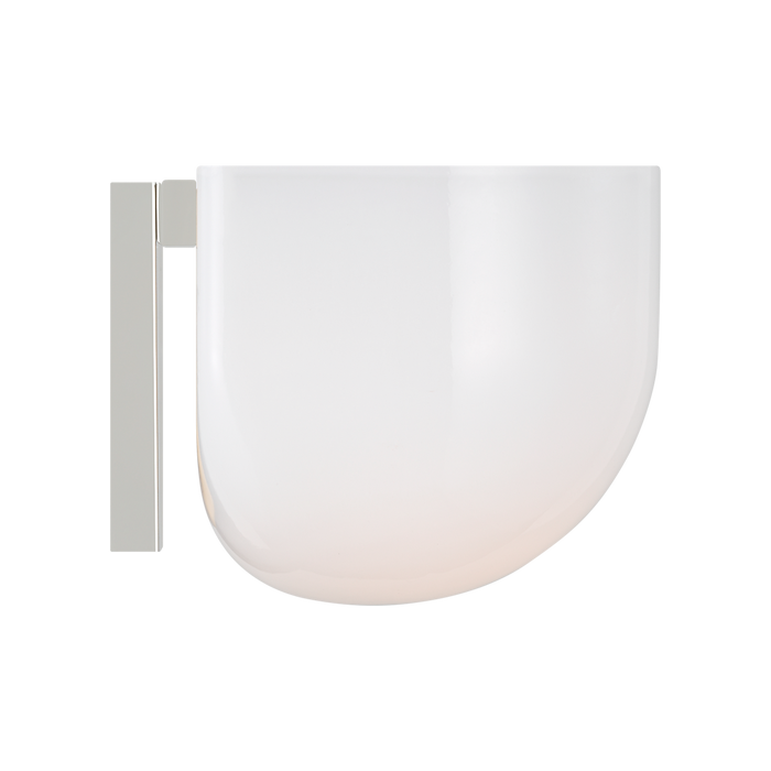 Generation Lighting Cheverny Small Bath Sconce In Polished Nickel (LXV1001PN)