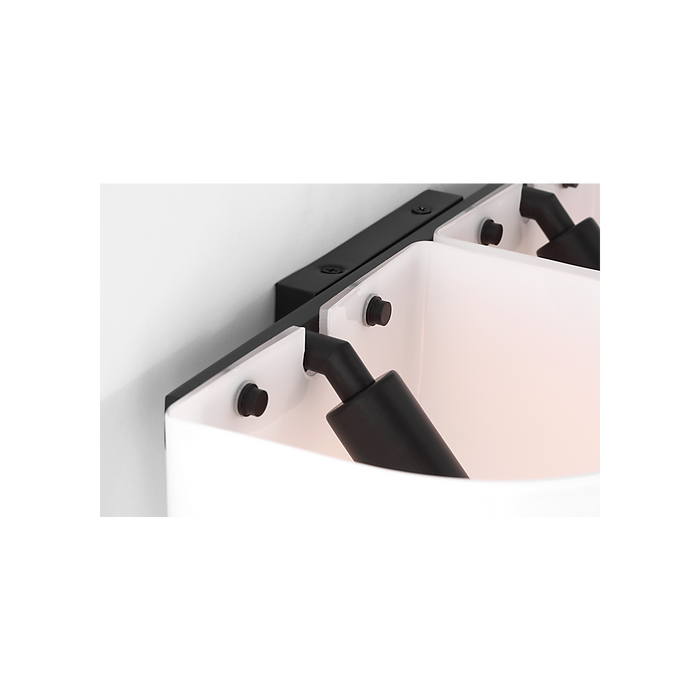 Generation Lighting Cheverny Medium Bath Sconce In Aged Iron (LXV1002AI)