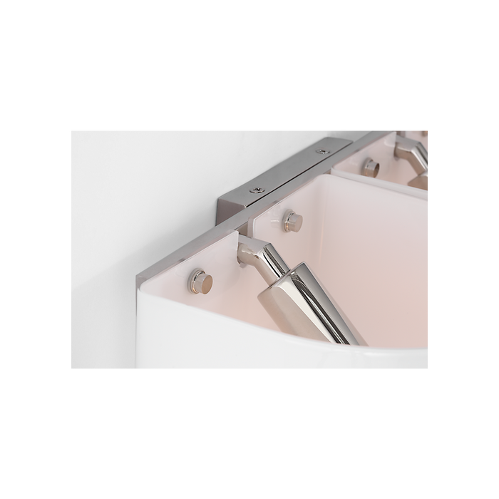 Generation Lighting Cheverny Medium Bath Sconce In Polished Nickel (LXV1002PN)