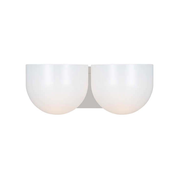 Generation Lighting Cheverny Medium Bath Sconce In Polished Nickel (LXV1002PN)