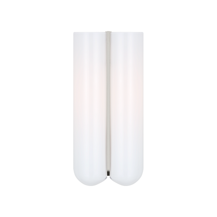 Generation Lighting Cheverny Medium Sconce In Polished Nickel (LXW1061PN)
