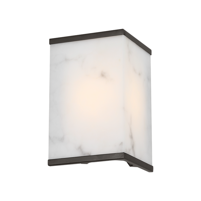 Generation Lighting Cleor 8 Inch Bath Fixture In Aged Iron (LXW1081AI)