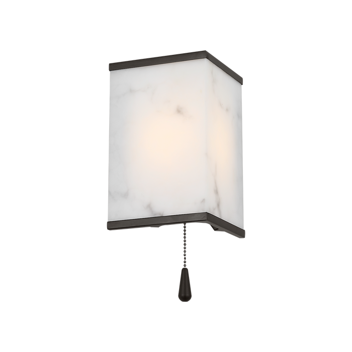 Generation Lighting Cleor 8 Inch Bath Fixture In Aged Iron (LXW1081AI)