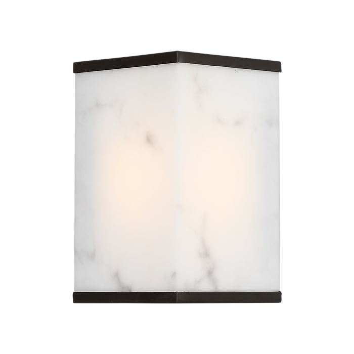 Generation Lighting Cleor 8 Inch Bath Fixture In Aged Iron (LXW1081AI)