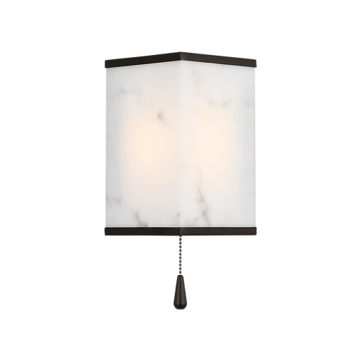 Generation Lighting Cleor 8 Inch Bath Fixture In Aged Iron (LXW1081AI)