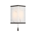 Generation Lighting Cleor 8 Inch Bath Fixture In Aged Iron (LXW1081AI)