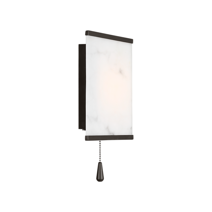 Generation Lighting Cleor 8 Inch Bath Fixture In Aged Iron (LXW1081AI)