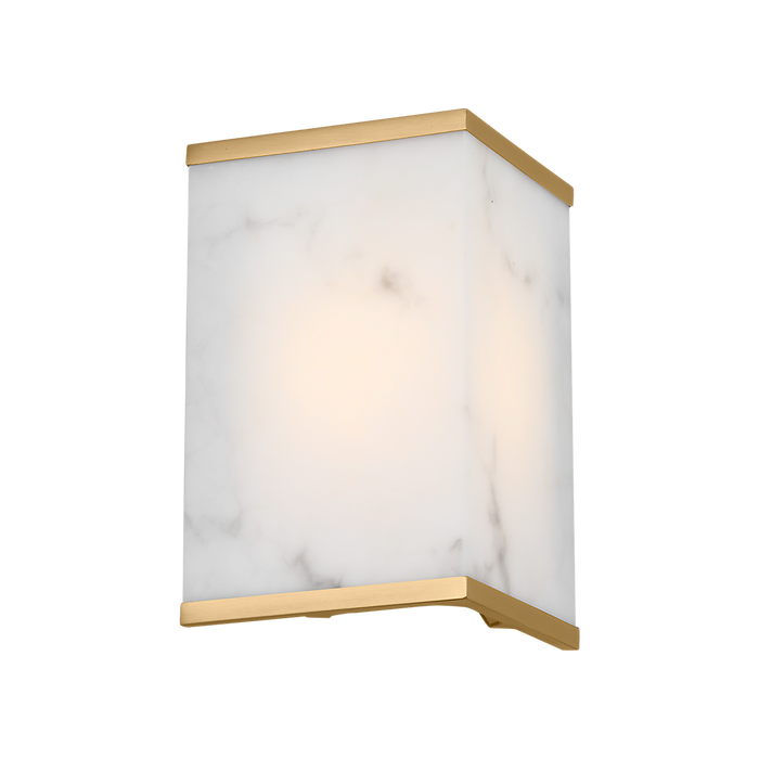Generation Lighting Cleor 8 Inch Bath Fixture In Burnished Brass (LXW1081BBS)