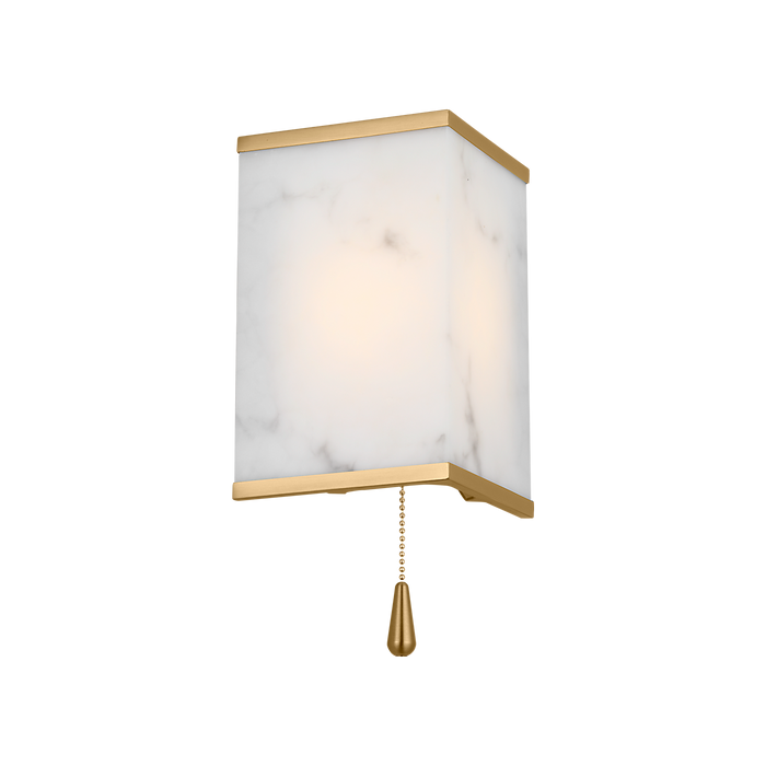 Generation Lighting Cleor 8 Inch Bath Fixture In Burnished Brass (LXW1081BBS)