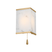 Generation Lighting Cleor 8 Inch Bath Fixture In Burnished Brass (LXW1081BBS)