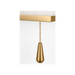Generation Lighting Cleor 8 Inch Bath Fixture In Burnished Brass (LXW1081BBS)