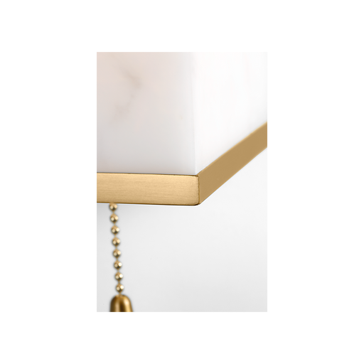 Generation Lighting Cleor 8 Inch Bath Fixture In Burnished Brass (LXW1081BBS)