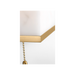 Generation Lighting Cleor 8 Inch Bath Fixture In Burnished Brass (LXW1081BBS)