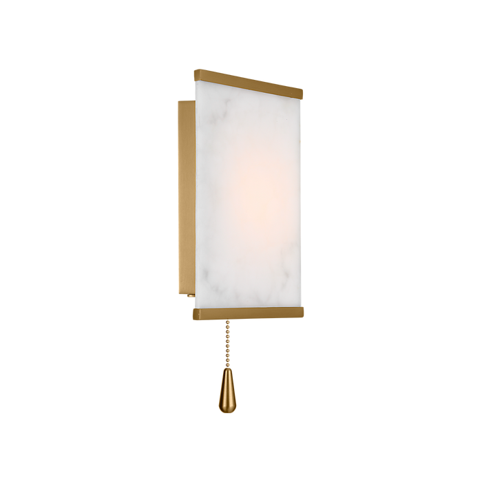 Generation Lighting Cleor 8 Inch Bath Fixture In Burnished Brass (LXW1081BBS)