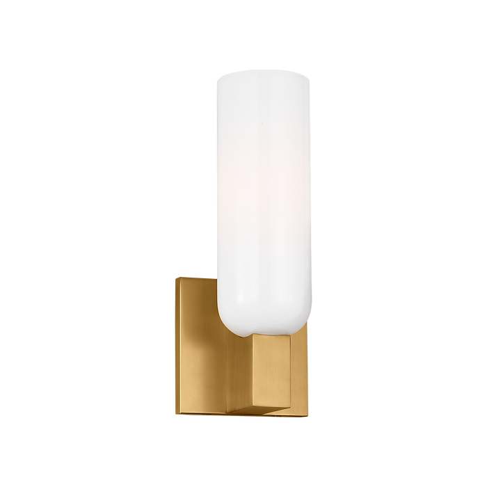 Generation Lighting Maroux 12 Inch Sconce In Burnished Brass (LXW1101BBS)